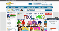 Desktop Screenshot of mycostumewigs.com